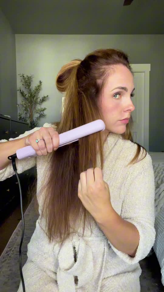 Still from the Hair Straightener review